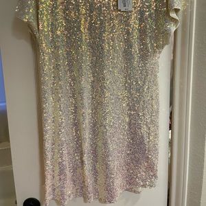 LUCYPARIS Serena Sequin Dress